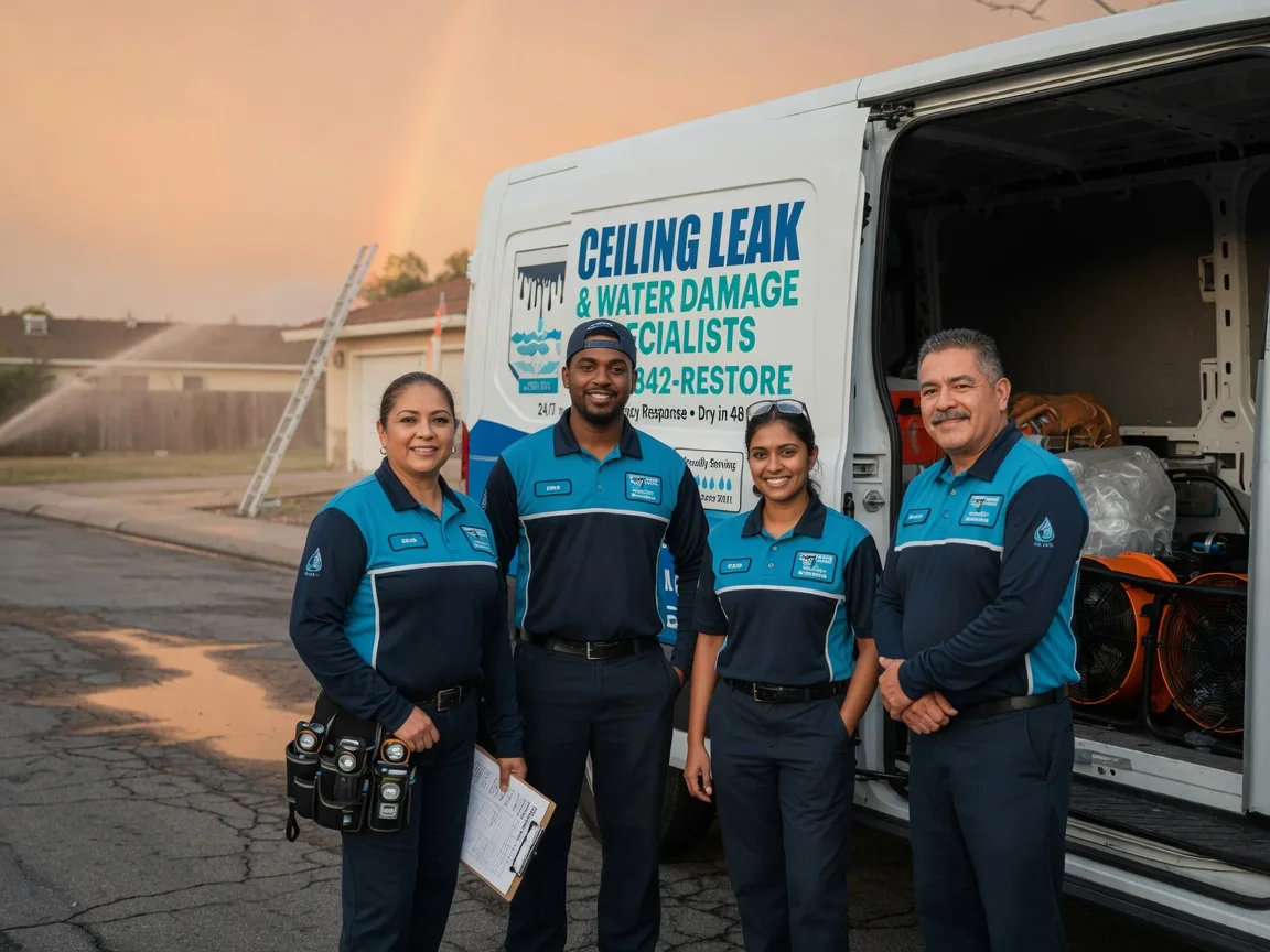 Ceiling Leak Cleanup company in White Oak, GA